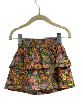 THE ANIMALS OBSERVATORY floral layered skort - size 4